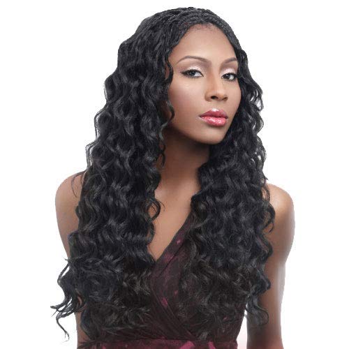 Harlem125 Synthetic Hair Braids Kima Braid Ocean Wave 20'' (4-Pack, P4/27)