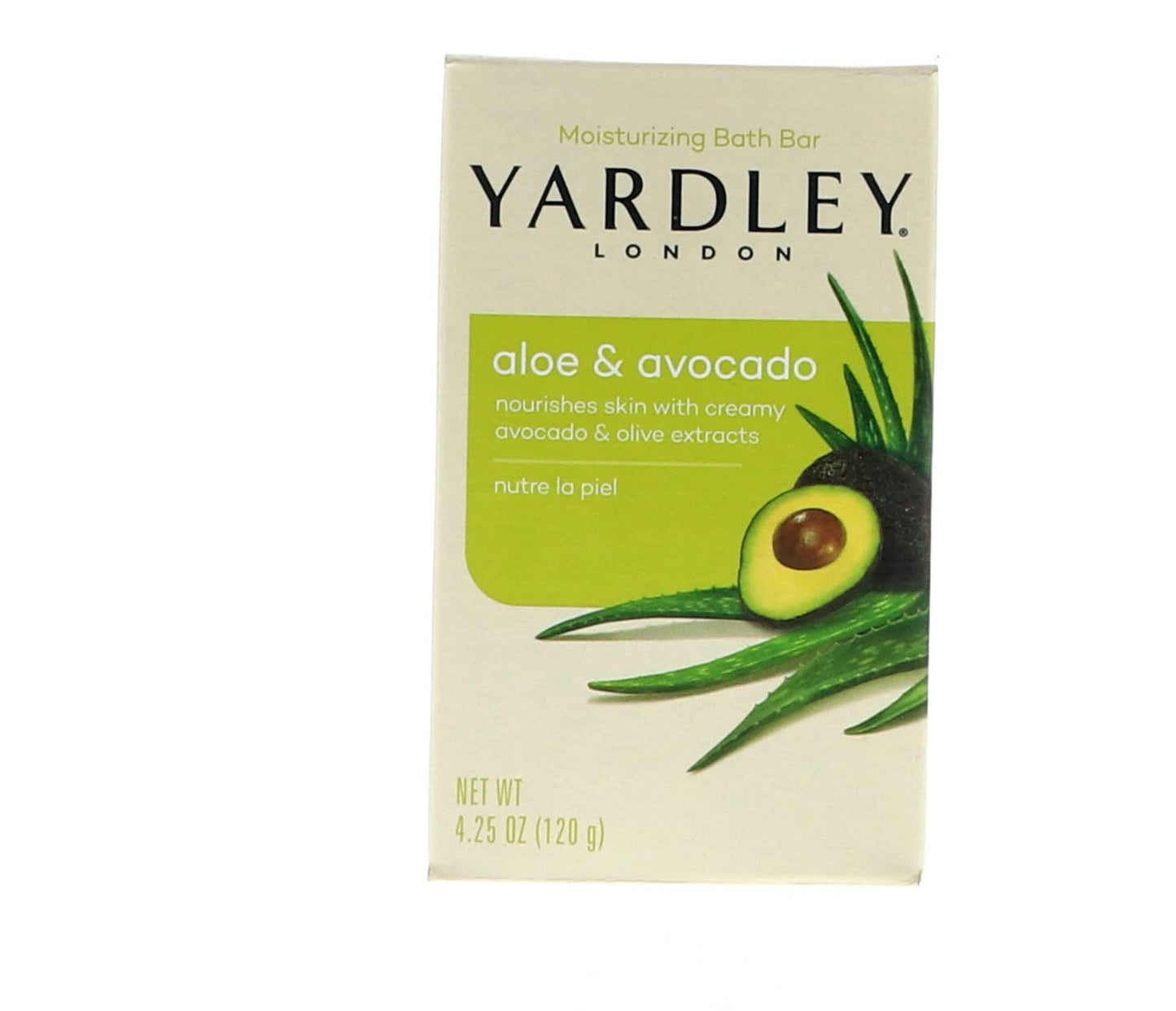 Yardley London Aloe And Avocado Naturally Moisturizing Bath Bar 4.0 Oz (Pack Of 11)