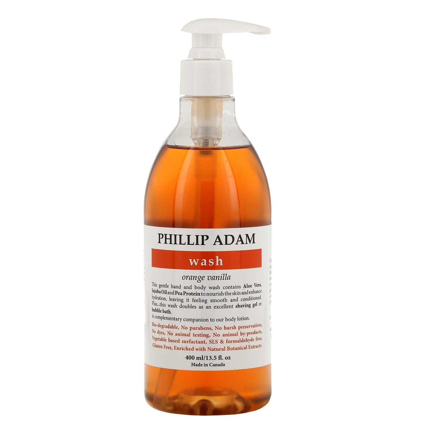 PA WASH ORANGE VANILLA ( 1 X 13.5 OZ )