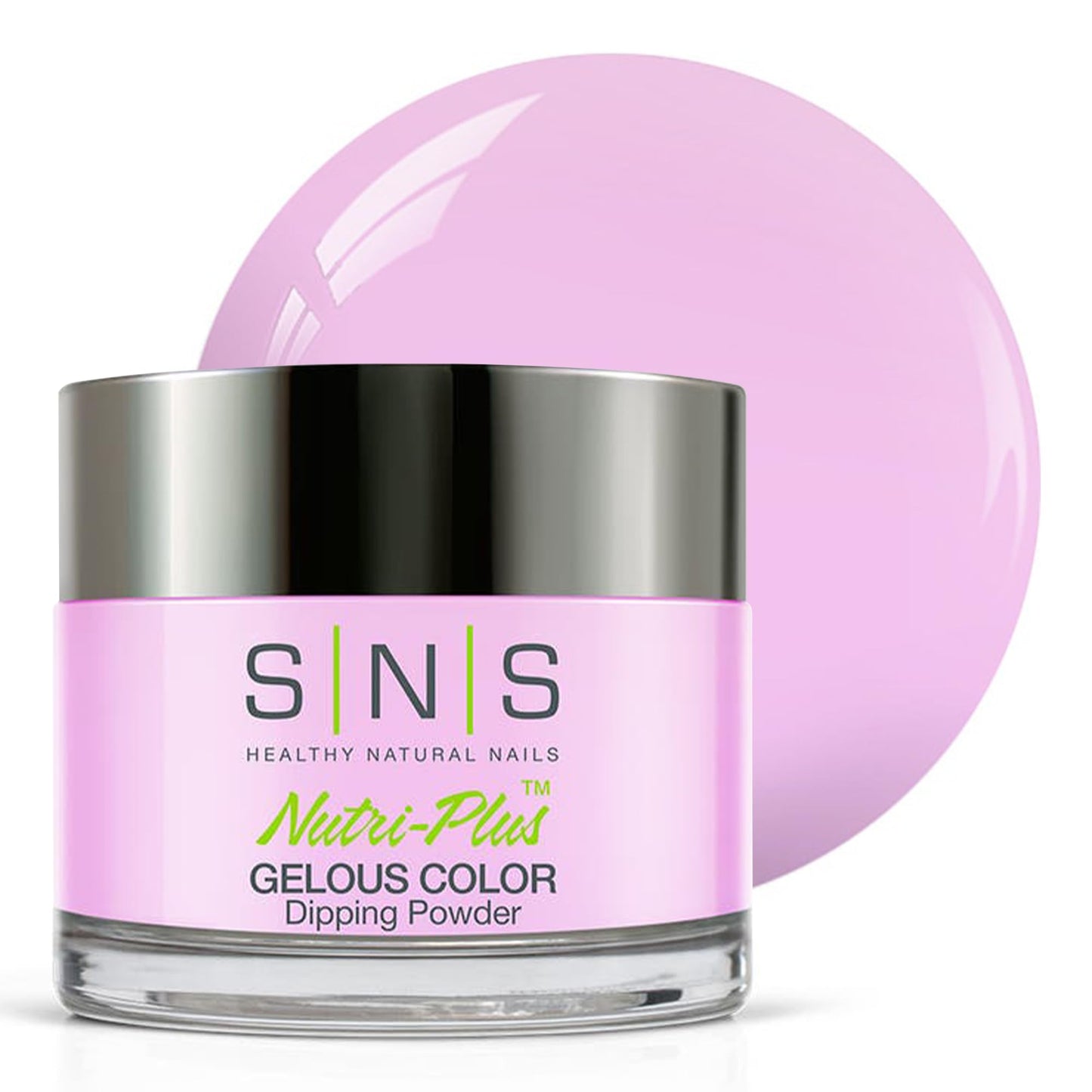Sns Nail Dip Powder, Gelous Color Dipping Powder - Audrey (Pink/Pastel, Cream) - Long-Lasting Dip Nail Color Lasts 14 Days - Low
