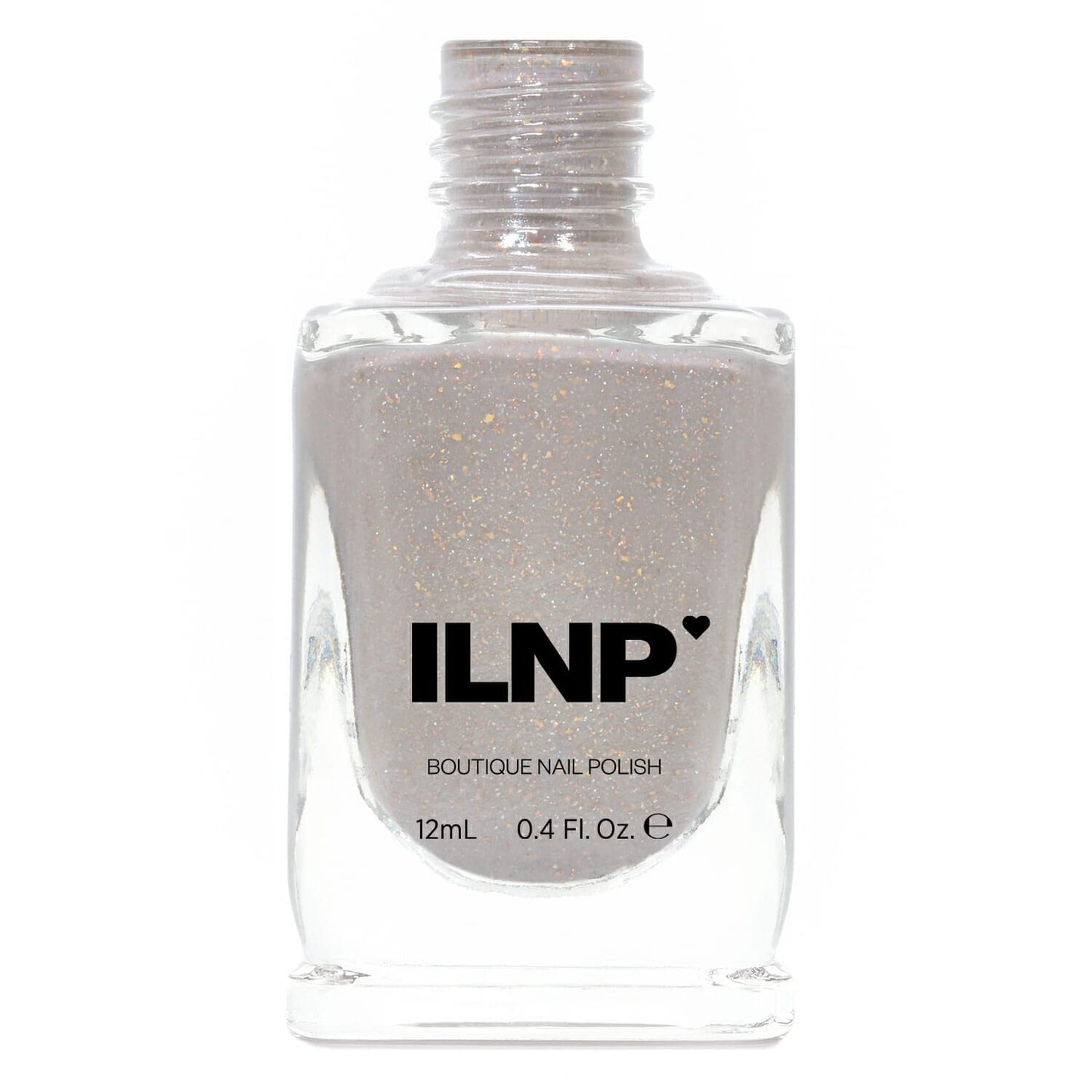 Ilnp Sandcastle - Sandy Beige Holographic Nail Polish