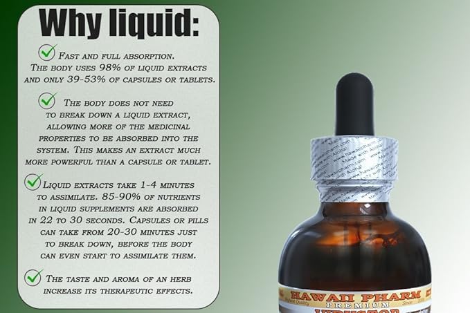 Turmeric Alcohol-Free Liquid Extract, Organic Turmeric (Curcuma Longa) Dried Rhizome Glycerite Natural Herbal Supplement, Hawaii Pharm, USA 4x4 fl.oz
