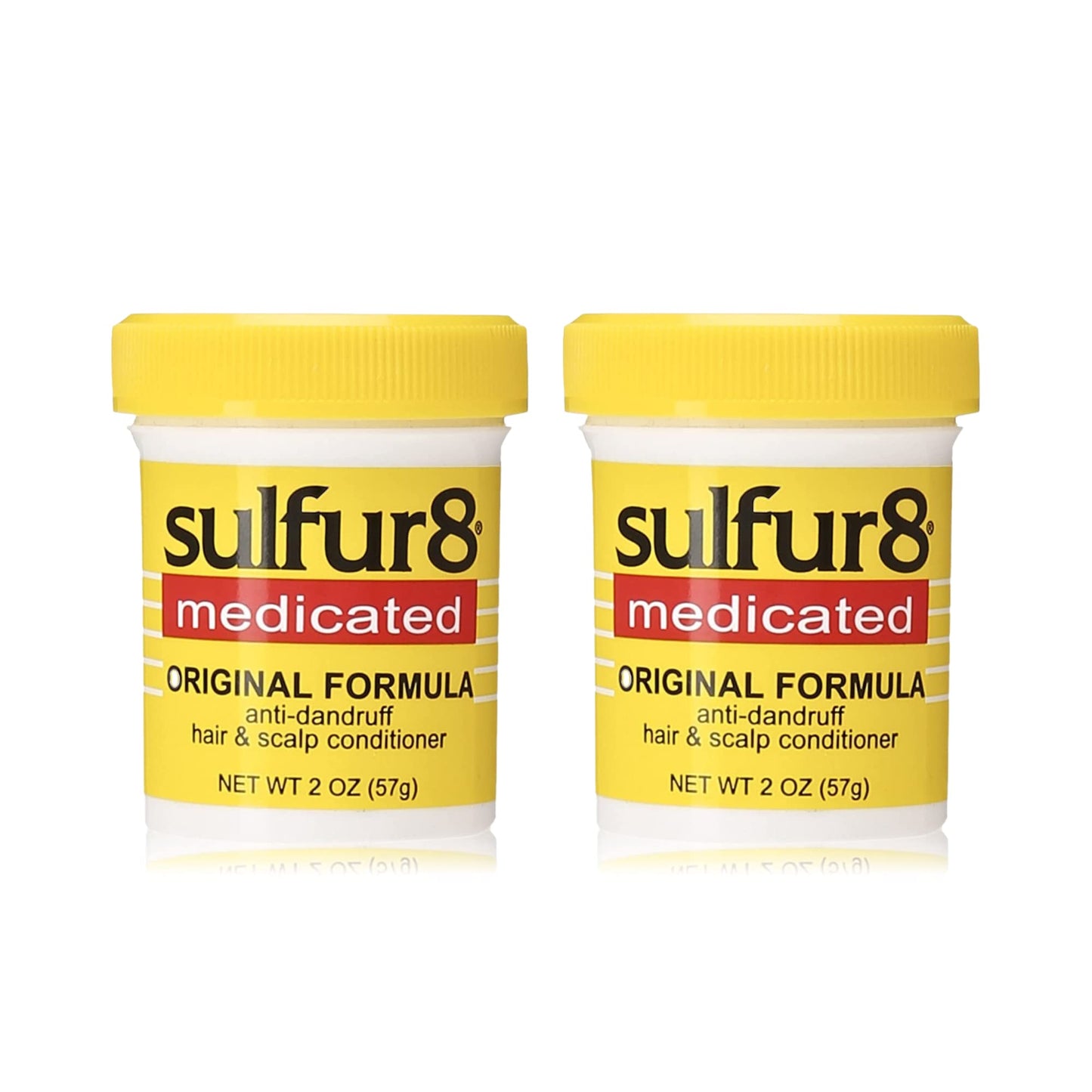 Sulfur 8 Medicated Original Formula Anti-Dandruff Hair And Scalp Conditioner, 2 Oz (Pack Of 2)