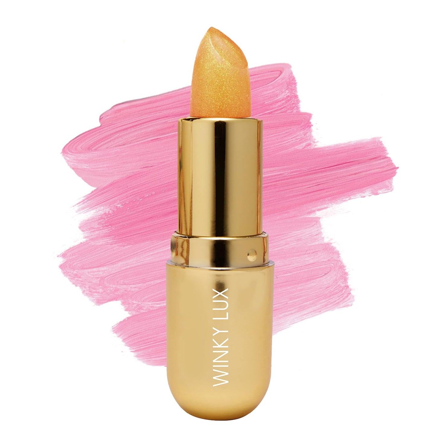 Winky Lux Citrine Balm, Ph Lip Balm, Color Changing Lipstick And Tinted Lip Balm, Vegan & Cruelty Free Lip Balm, Hydrate & Plump