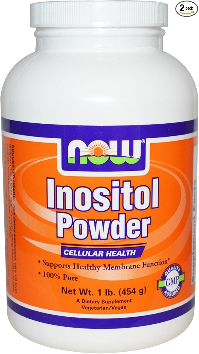 100% Pure Inositol Powder - 1 Lb - Powder-2 Pack