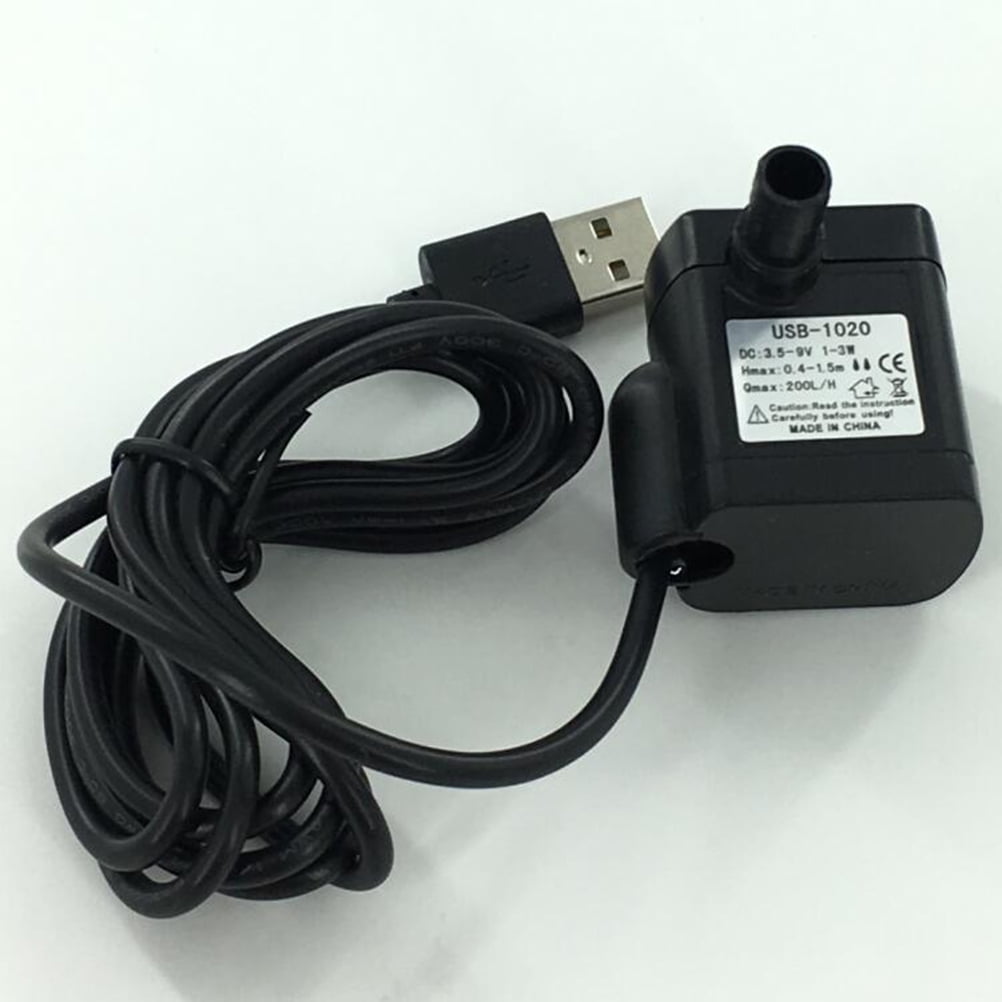 Pump Water Aquarium Submersible Fountain Usb Tank Dc Filters Fountains Mini Circulation Pet