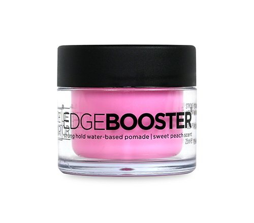 Style Factor Mini Edge Booster Strong Hold Hair Pomade Color Travel 0.85Oz (Sweet Peach)