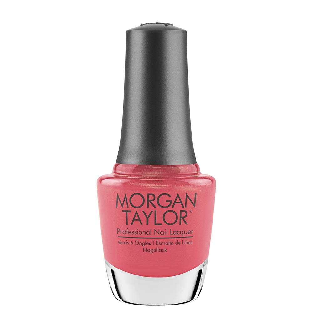 Morgan Taylor Nail Lacquer (My Kind Of Ball Gown) Orange Nail Polish, Finger Nail Polish, Long Lasting Nail Polish, Orange Nail