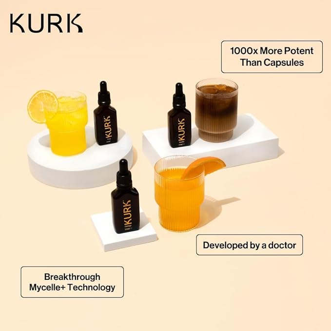 High Strength Liquid Curcumin Oil from Turmeric | Advanced Absorption Technology | 1000x More Absorbent Than Powders & Capsules - Cola 3.2 Fl Oz (95ml)