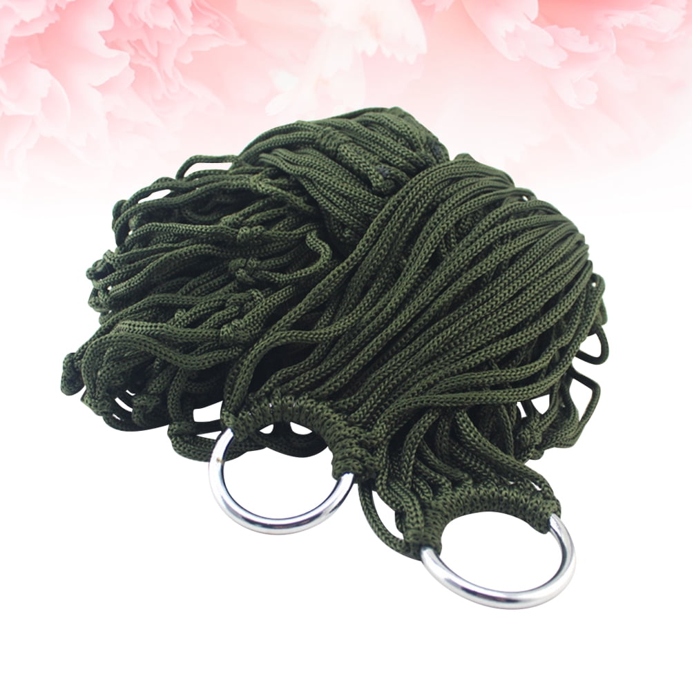 RUNROTOO 4Pcs Heavy Duty Hammocks Portable For Bed Sleeping And Traveling Outdoor Leisure 11.8*3.1*0.2in