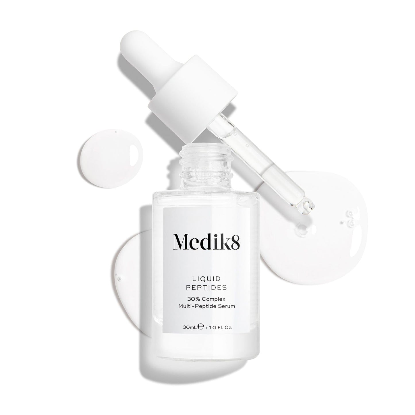 Medik8 Liquid Peptides - Advanced Regenerating Multi Peptide Serum - Firming, Smoothing Formula For Reducing Wrinkles And Fine L
