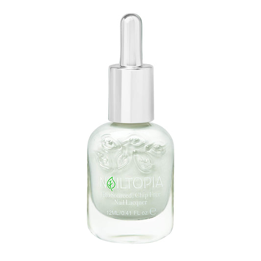 Nailtopia - Plant-Based Chip Free Nail Lacquer - Non Toxic, Bio-Sourced, Long-Lasting, Strengthening Polish - So Fresh, So Clean