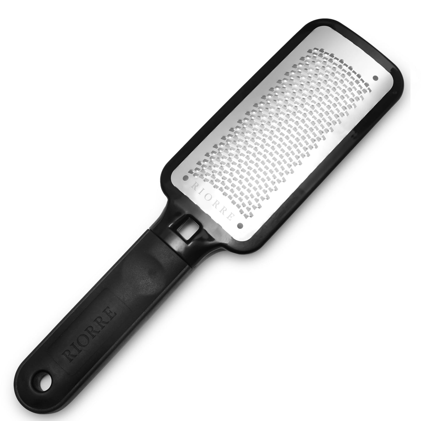 Riorre Professional Foot Scrubber For Hard Skin - Foot File, Foot Scraper & Callus Remover For Feet Leaving Soft & Smooth Heels