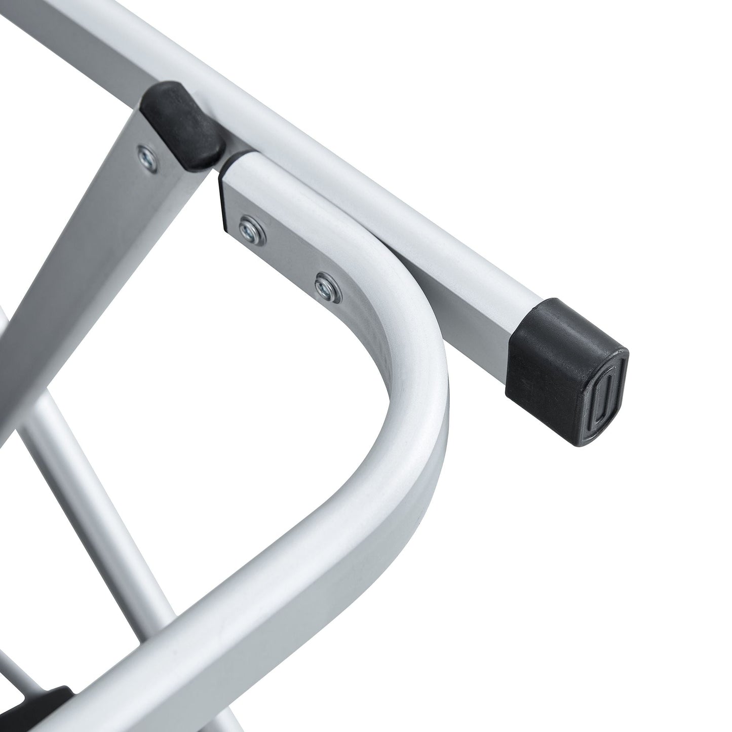 1-piece Padded Folding Outdoor Chair with Side Table and Storage Pockets; Lightweight Oversized Directors Chair for indoor; Outdoor Camping; Picnics and Fishing; Black/Grey Black+ Gray