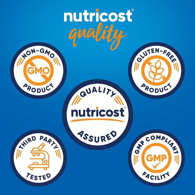 Nutricost Vitamin B1 (Thiamine) 100mg, 120 Capsules - Gluten Free and Non-GMO