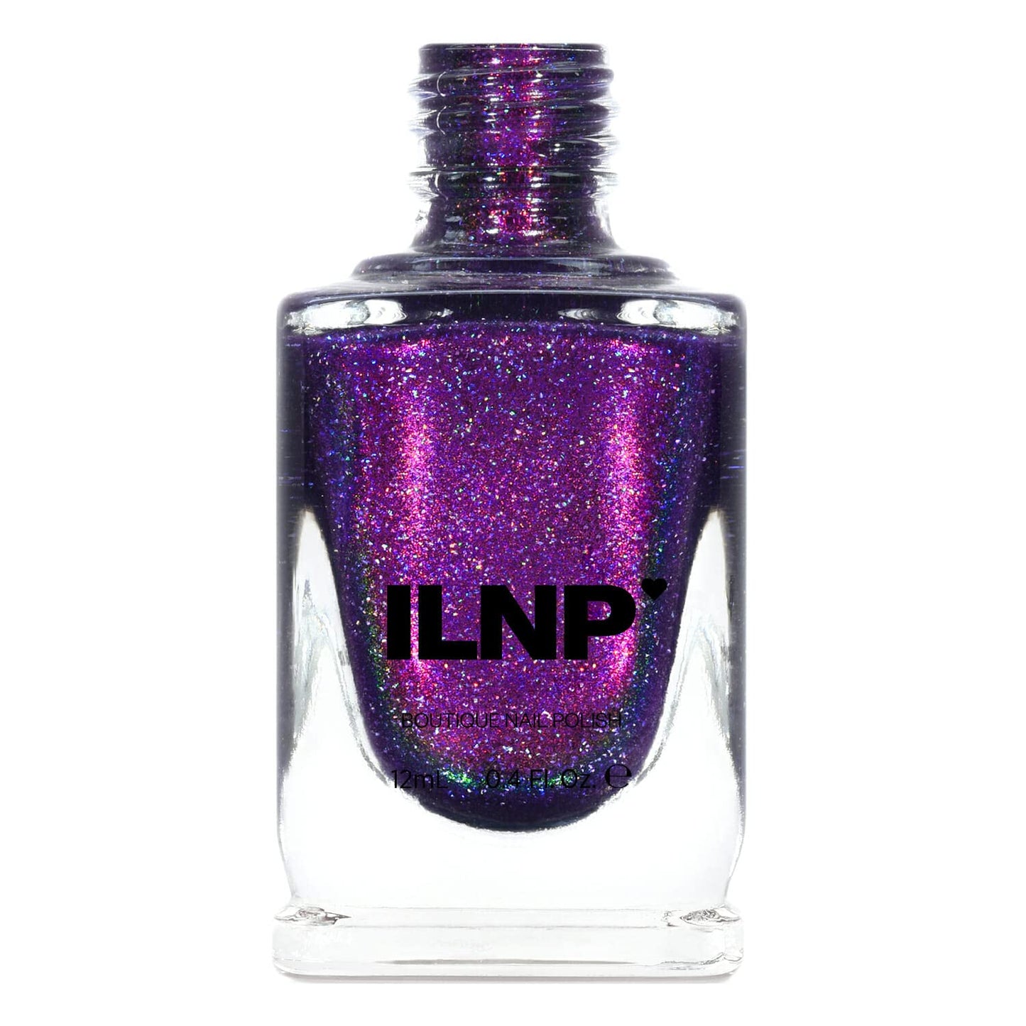 Ilnp High Voltage - Royal Purple Holographic Nail Polish