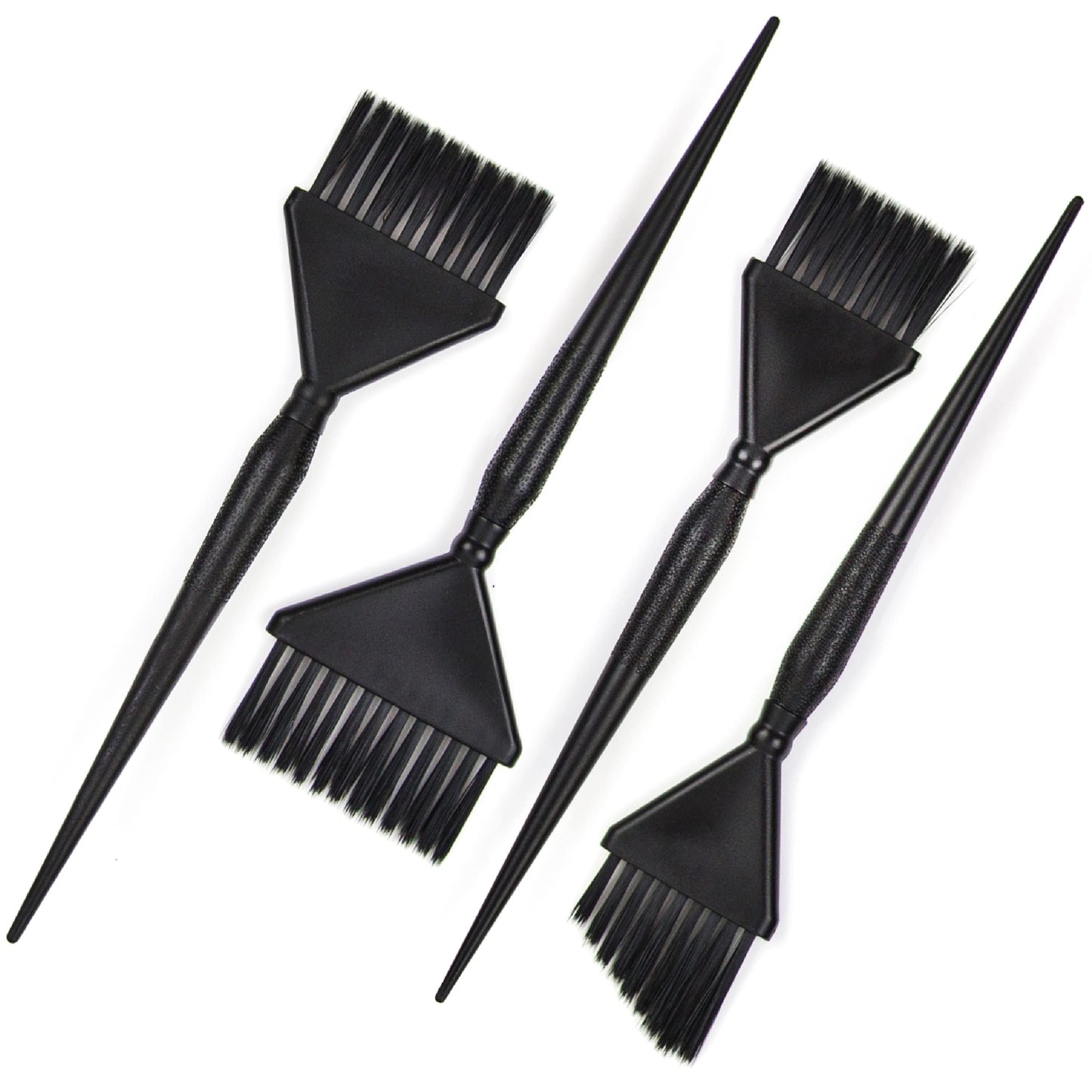 Hair Dye Brush Set - 4 Color Brushes For Hair Salon - Hair Color Brush Applicator Set - Balayage Brush - Hair Tint Brush - Hair