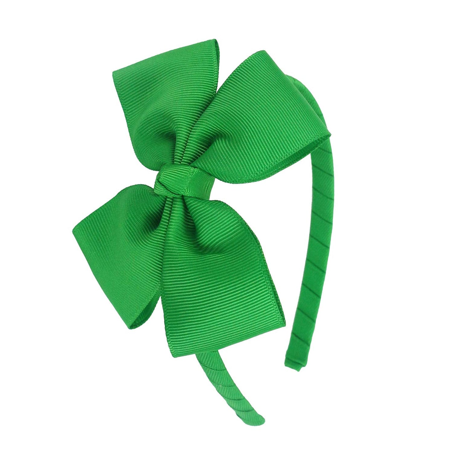 Meedee Spring Green Bow Headband Emerald Green Bowknot Headband Big Bow Hair Hoop Headband For Girls Toddlers Girls Kids Party D