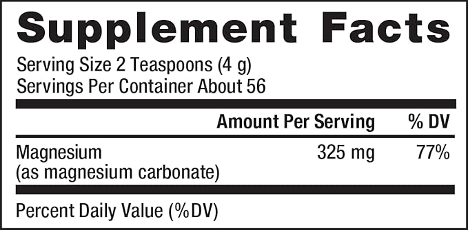 Natural Vitality Calm Magnesium Supplement, Anti-Stress Drink Mix Powder, Gluten Free, Vegan, & Non-GMO, Orange, 8 oz