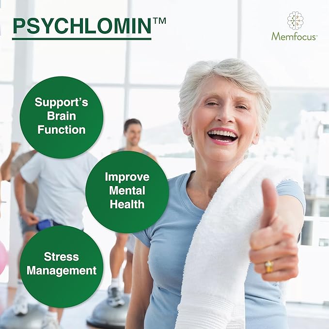 100mg Memory Health Capsules – Enhance Memory, Focus, and Mental Clarity with Psychlomin (6-MSITC) – 30 Capsules for Peak Memory Performance.