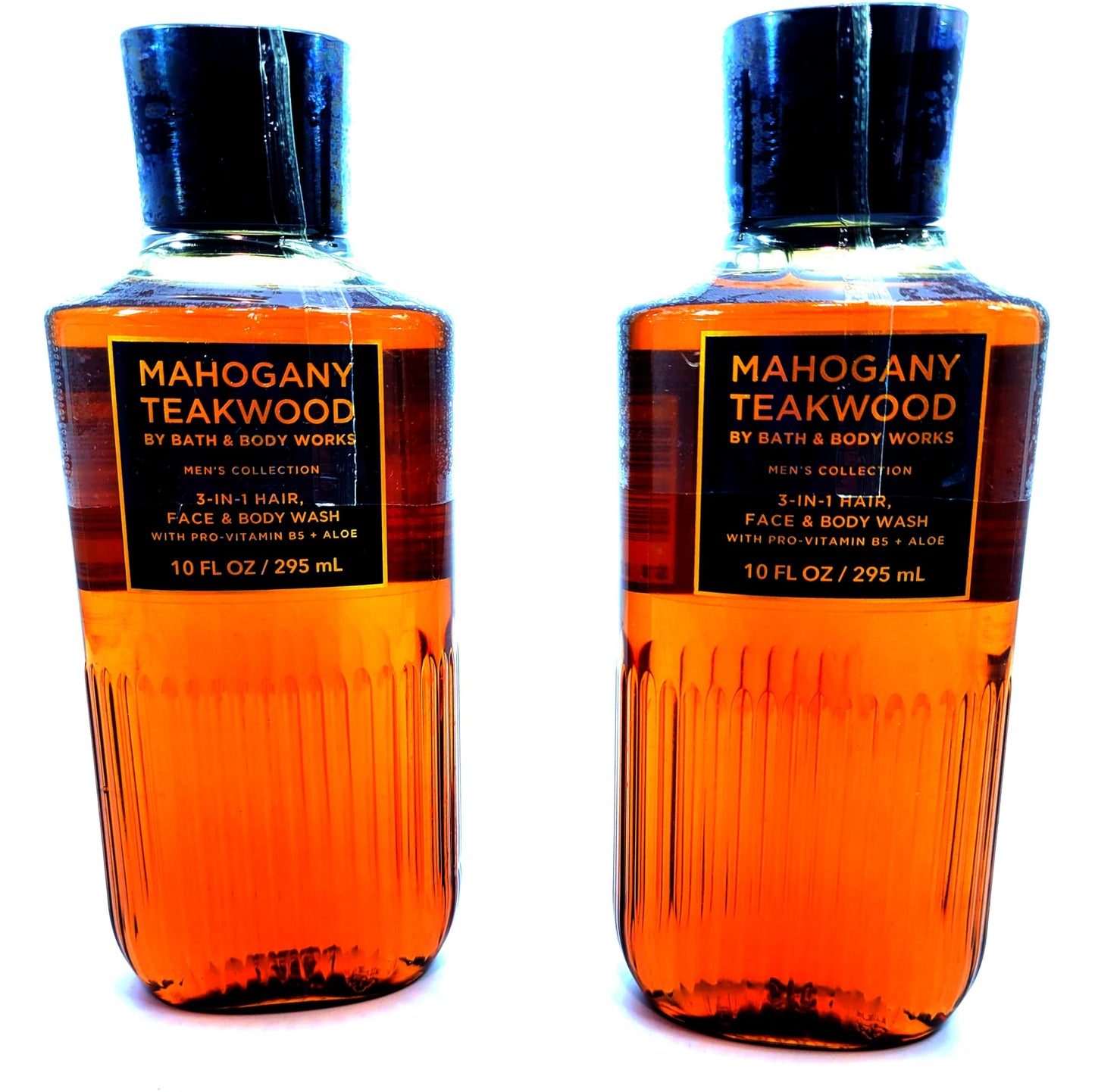 Bath And Body Works, Signature Collection Teakwood 2-In-1 Hair + Body Wash (2 Pack)