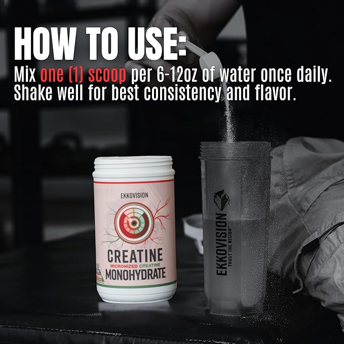 Creatine Monohydrate Powder, Micronized, Glacier Gummy, Pre Workout & Post Workout Supplement for Men & Women, Energy Support, Easy to Mix in Shakes, Smoothies & Beverages, 100 Servings