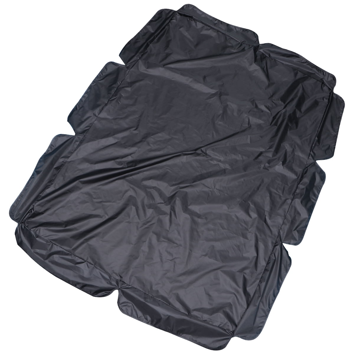 OFFIGAM 1Pcs Outdoor Swing Cover Replacement Black Garden Swing Protector 164x114in PA Coating